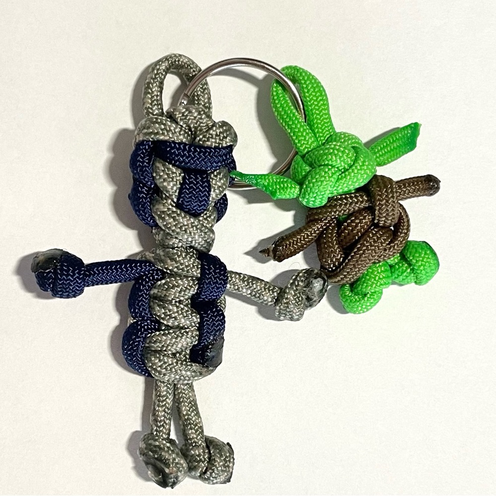 The Mandalorian and The a child, Grogu key chain purse or backpack charm